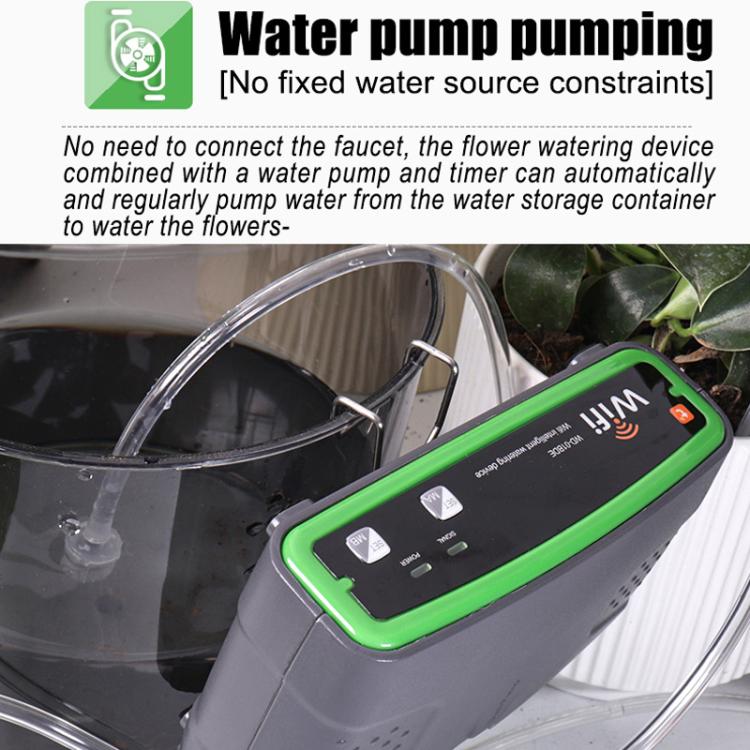 Dispositif d'arrosage automatique WiFi intelligent à double pompe WD-01BDE, contrôle à distance via application, système d'irrigation, WD-01BDE