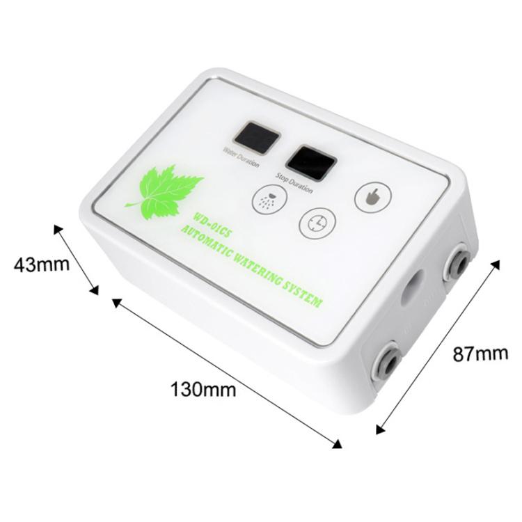 Dispositif d'arrosage à goutte réglable WD-01CS contrôlé par application, outil d'irrigation automatique temporisé, USB, prise US, prise UK