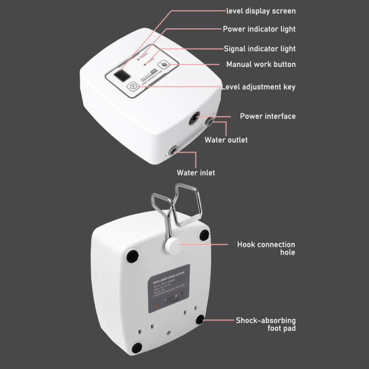 Système d'arrosage automatique temporisé à goutte contrôlé par WiFi, prise EU, prise US, prise UK