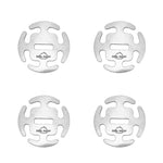 COOL CAMP Lot de 4 attaches de corde sans nœud en acier inoxydable pour cordes de camping de 2 à 4 mm