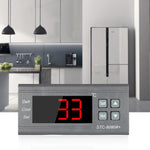 Régulateur de Température Numérique STC-8080A+ pour Réfrigération avec Fonction Dégivrage et Alarme, pour Chambre Froide, Congélateur Commercial, STC-8080A+ 220V