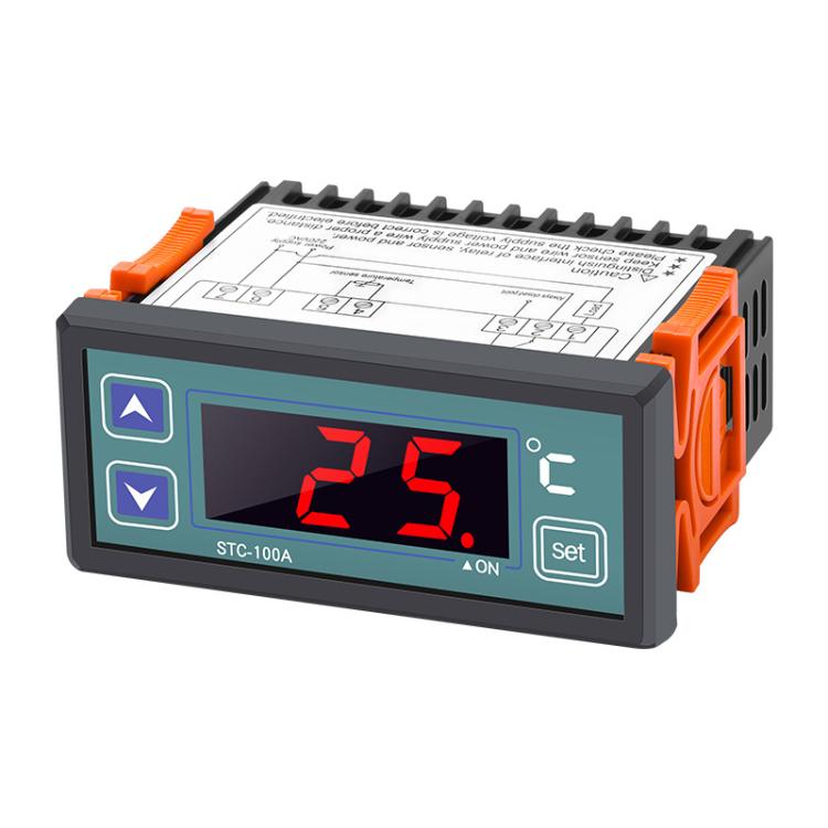 Régulateur de température numérique STC-100A pour le chauffage et le refroidissement des serres, des chambres froides petites/moyennes, STC-100A 220V