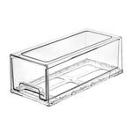 Boîte de rangement transparente épaissie, Organisateur de bureau empilable à tiroirs, Petite, Grande, Très Grande
