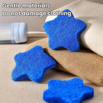 Washing Machine Lint Remover Pet Hair Absorber Drum Cleaner, Blue