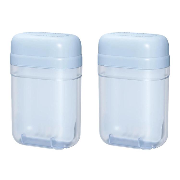 2 boîtes à savon scellées avec couvercle, drainage, boîte de rangement portable