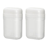 2 boîtes à savon scellées avec couvercle, drainage, boîte de rangement portable