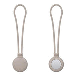 Lot de 2 organisateurs de câbles magnétiques en silicone avec cordon