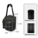 Sac à bandoulière pour enceinte Bose S1 Pro et S1 Pro+ avec deux poches, Sac à bandoulière