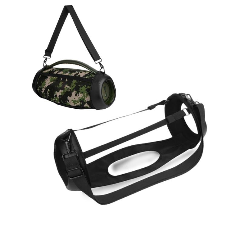 Pour JBL Boombox 3 Haut-parleur Portable Sac de Transport Housse de Protection avec Bandoulière en PU pour un Voyage Facile, Sac de Transport