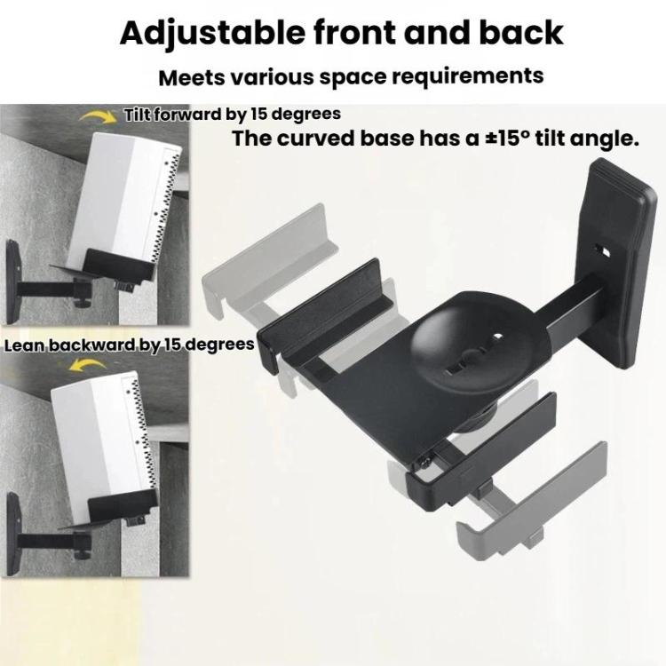 Support mural réglable pour enceintes, support d'enceinte de sonorisation Surround, LKT-383, LKT-383S