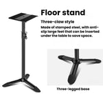 Support d'enceinte de sol en métal, trépied de moniteur pour studio et bureau, LKT-610, LKT-640
