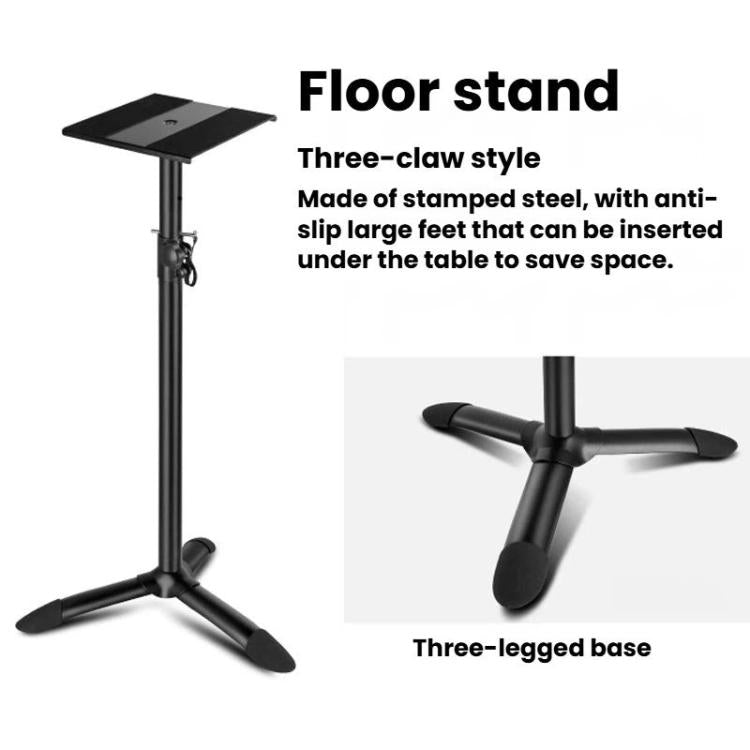 Support d'enceinte de sol en métal, trépied de moniteur pour studio et bureau, LKT-610, LKT-640
