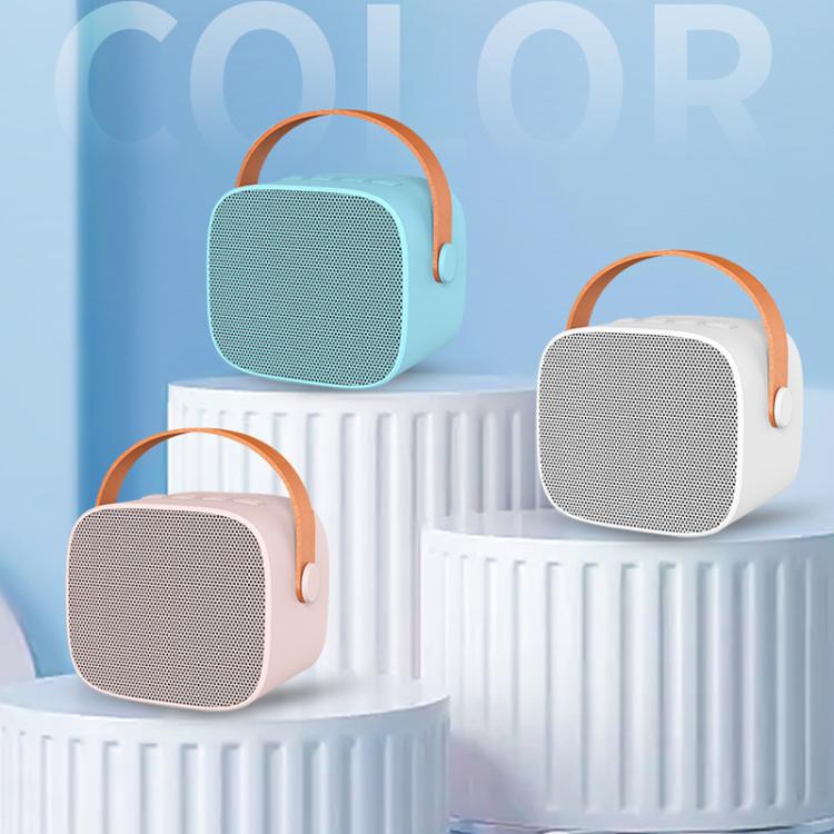 Enceinte Bluetooth portable avec microphone détachable, ensemble karaoké pour enfants et famille, deux micros bleu ciel, deux micros rose, deux micros blanc, un micro bleu ciel, un micro rose, un micro blanc