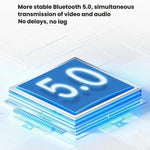 Enceinte Bluetooth portable avec microphone détachable, ensemble karaoké pour enfants et famille, deux micros bleu ciel, deux micros rose, deux micros blanc, un micro bleu ciel, un micro rose, un micro blanc
