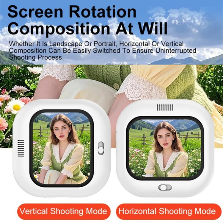 X3 Wired Smartphone Selfie Mirror Magnetic Rear Mounted Selfie Display, X3 Wired