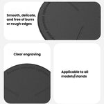 BEN.JACK BAL260101A Insert Magnétique Rond pour Téléphone Fixations Magnétiques pour Coque de Téléphone