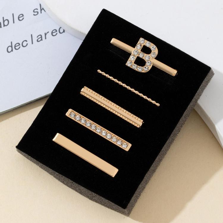 Lot de 5 anneaux décoratifs pour bracelet, breloques lettres pour bracelet, A, B, C, D, E, F, G, J, K, L, M, R, S