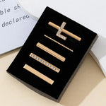 Lot de 5 anneaux décoratifs pour bracelet, breloques lettres pour bracelet, A, B, C, D, E, F, G, J, K, L, M, R, S