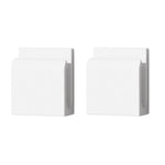 2 pièces support de chargeur de téléphone, serre-câble de charge, crochet de prise, organisateur