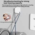 2 pièces support de chargeur de téléphone, serre-câble de charge, crochet de prise, organisateur