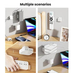 2 pièces support de chargeur de téléphone, serre-câble de charge, crochet de prise, organisateur
