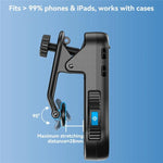 APEXEL TriScope 40X-80X-120X Microscope pour téléphone avec éclairage LED et UV à double température, APL-MS3L