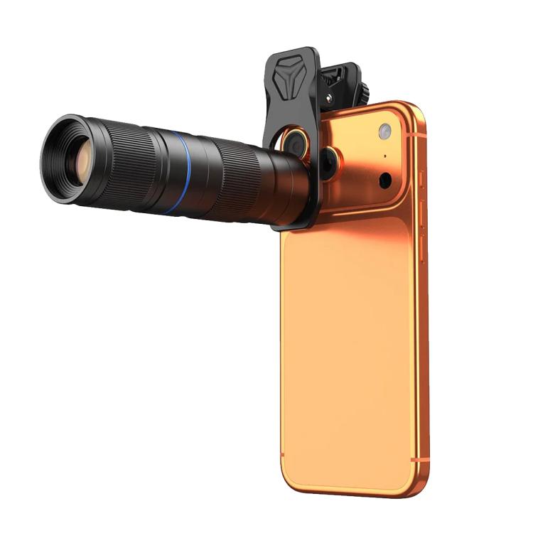 Kit de lentille téléobjectif APEXEL TeleZoom 5-10X pour smartphone avec clip universel tout-en-un, APL-T5-10X