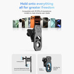 Kit de lentille téléobjectif APEXEL TeleZoom 5-10X pour smartphone avec clip universel tout-en-un, APL-T5-10X