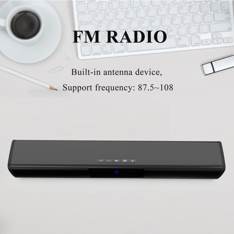 Haut-parleur Bluetooth Subwoofer à deux haut-parleurs ambiophoniques pour ordinateur, BS-28A