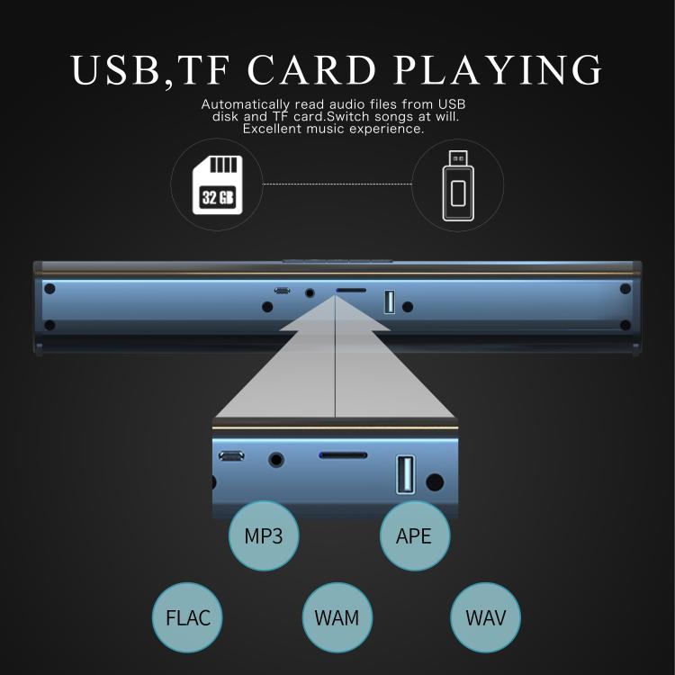 Haut-parleur Bluetooth Subwoofer à deux haut-parleurs ambiophoniques pour ordinateur, BS-28A