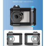 Kit d'objectif téléphoto APEXEL TeleCular 50x pour smartphone avec trépied à rotule à 360 degrés et mise au point interne, APL-T50X