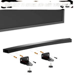 JJ-8007-B-0 2 pièces pour support mural de haut-parleur de barre de son incurvée Samsung, pour barre de son incurvée Samsung