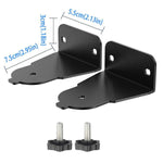 JJ-8007-B-0 2 pièces pour support mural de haut-parleur de barre de son incurvée Samsung, pour barre de son incurvée Samsung