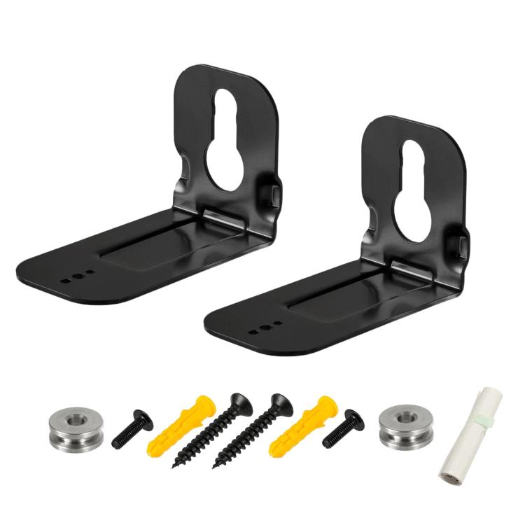 JJ-4020-B-0 2 pièces Pied de Haut-Parleur en Métal pour Samsung HW-N950 / HW-S40T / HW-S41T, JJ-4020-B-0
