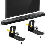 JJ-4020-B-0 2 pièces Pied de Haut-Parleur en Métal pour Samsung HW-N950 / HW-S40T / HW-S41T, JJ-4020-B-0