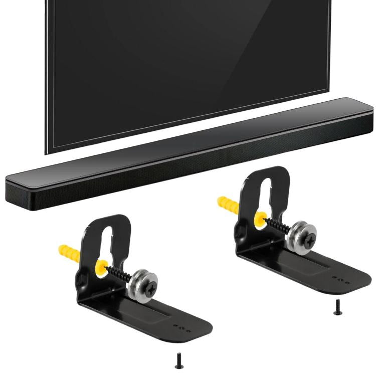 JJ-4020-B-0 2 pièces Pied de Haut-Parleur en Métal pour Samsung HW-N950 / HW-S40T / HW-S41T, JJ-4020-B-0