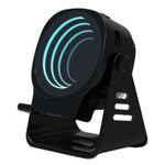 Haut-parleur à induction sans fil avec support de téléphone Haut-parleur Bluetooth de bureau multifonction Veilleuse