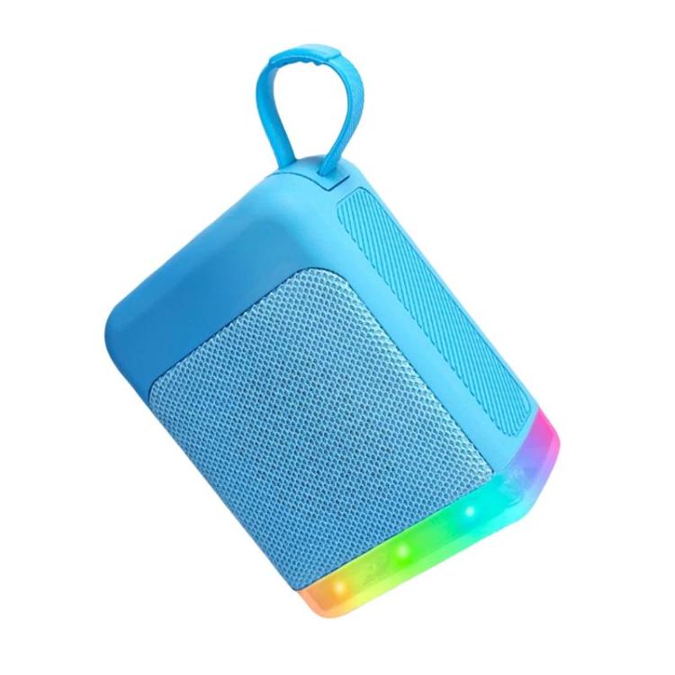 Mini haut-parleur Bluetooth rétro avec lumières RVB, carte TF et clé USB, audio de bureau