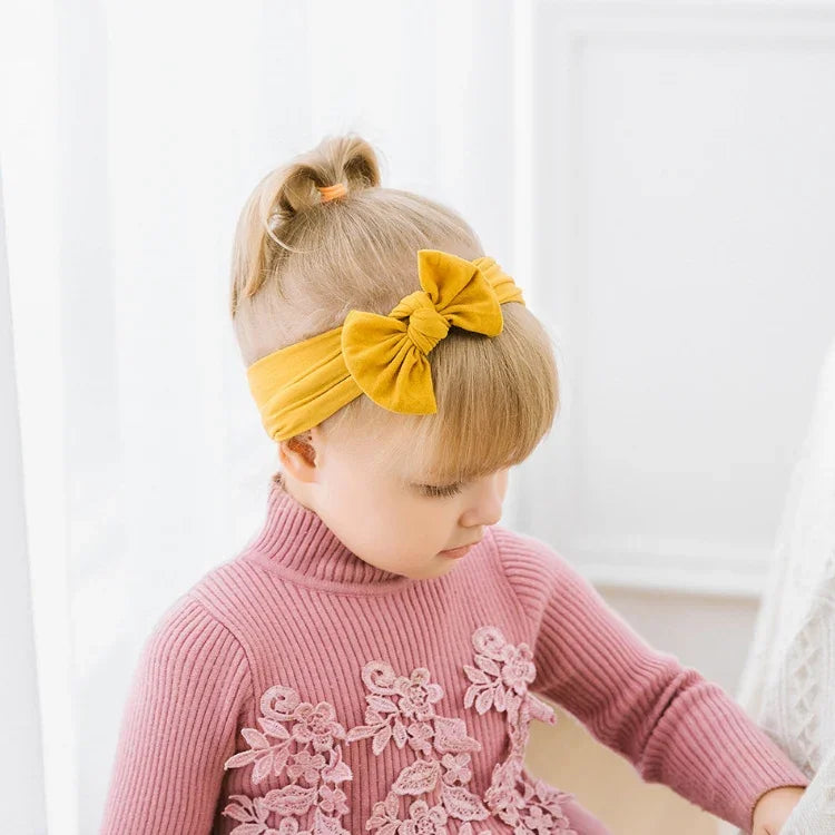 Joli Nœud Bébé Fille Bandeau Coiffure Serre-têtes