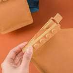 4 pièces/lot de blocs de construction, pinces d'étanchéité pour aliments, pinces de cuisine fraîches, sacs en plastique pour collations, bâtonnets de scellage, pinces de scellage