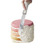 Spatule à crème en acier inoxydable Couteau à cloche en acier inoxydable Spatule à gâteau Racloir de cuisson Outils de pâtisserie