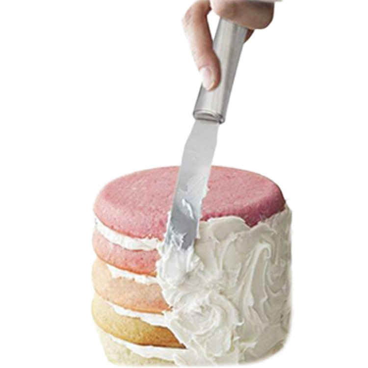 Spatule à crème en acier inoxydable Couteau à cloche en acier inoxydable Spatule à gâteau Racloir de cuisson Outils de pâtisserie