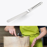 Spatule à crème en acier inoxydable Couteau à cloche en acier inoxydable Spatule à gâteau Racloir de cuisson Outils de pâtisserie