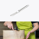 Spatule à crème en acier inoxydable Couteau à cloche en acier inoxydable Spatule à gâteau Racloir de cuisson Outils de pâtisserie
