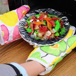 10 Paires de Gants Anti-brûlure pour Four à Micro-ondes Gants Isolés Résistants aux Hautes Températures pour Cuisine, Gants Résistants aux Hautes Températures