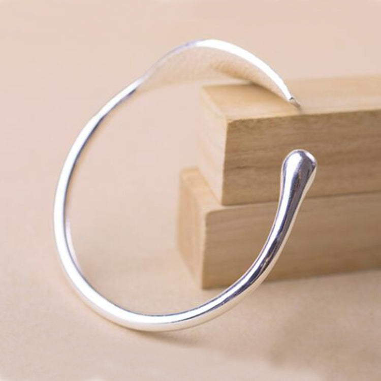 Bracelets ouverts en forme de feuilles, bijoux de luxe vintage en argent pour femmes