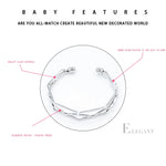 Bracelets de manchette multi-couches ouverts, style vintage, avec breloques, Noir, Or rose, Argent, Or