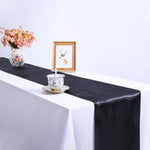 Nappe en satin pour décoration de table, fête à la maison, mariage, décoration de Noël, 30X275CM