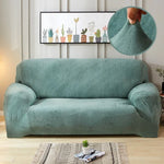 Housse de canapé en tissu peluche épaisse, housse élastique pour canapé, ne comprend pas la housse de coussin, 1 place 90-140cm, 2 places 145-185cm, 3 places 190-230cm, 4 places 230-300cm