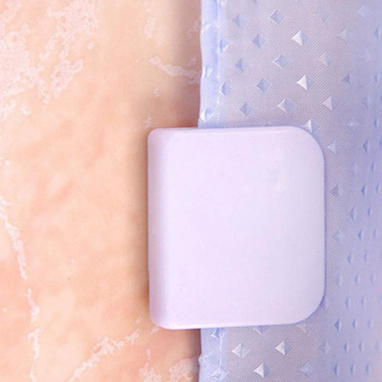 2 pinces à rideaux en plastique à viscose, pinces à rideaux de douche à viscose, pinces à rideaux à viscose